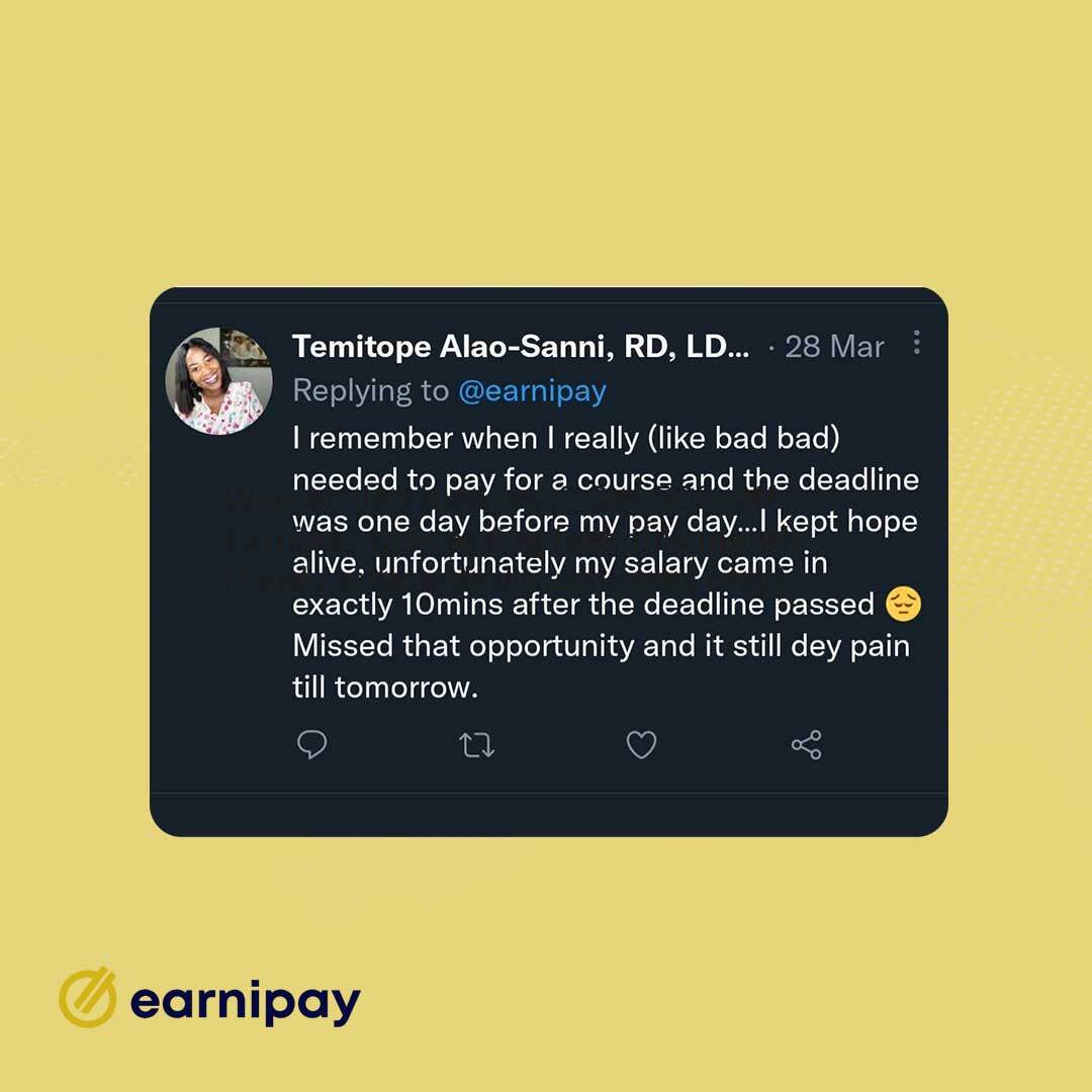 earnipay's tweet photo. We don't know who needs to hear this but Earnipay saves you from situations like this👇
#GetEarnipay https://t.co/pA63DSfQCk