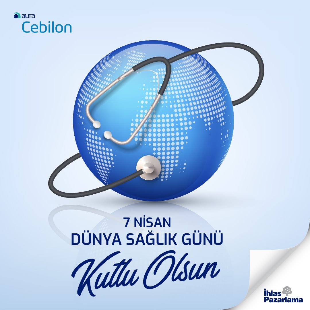 Sağlık en büyük zenginliktir. 7 Nisan Dünya Sağlık Günü'nde, herkese sağlıklı bir yaşam dileriz. #DuenyaSağlıkGuenue