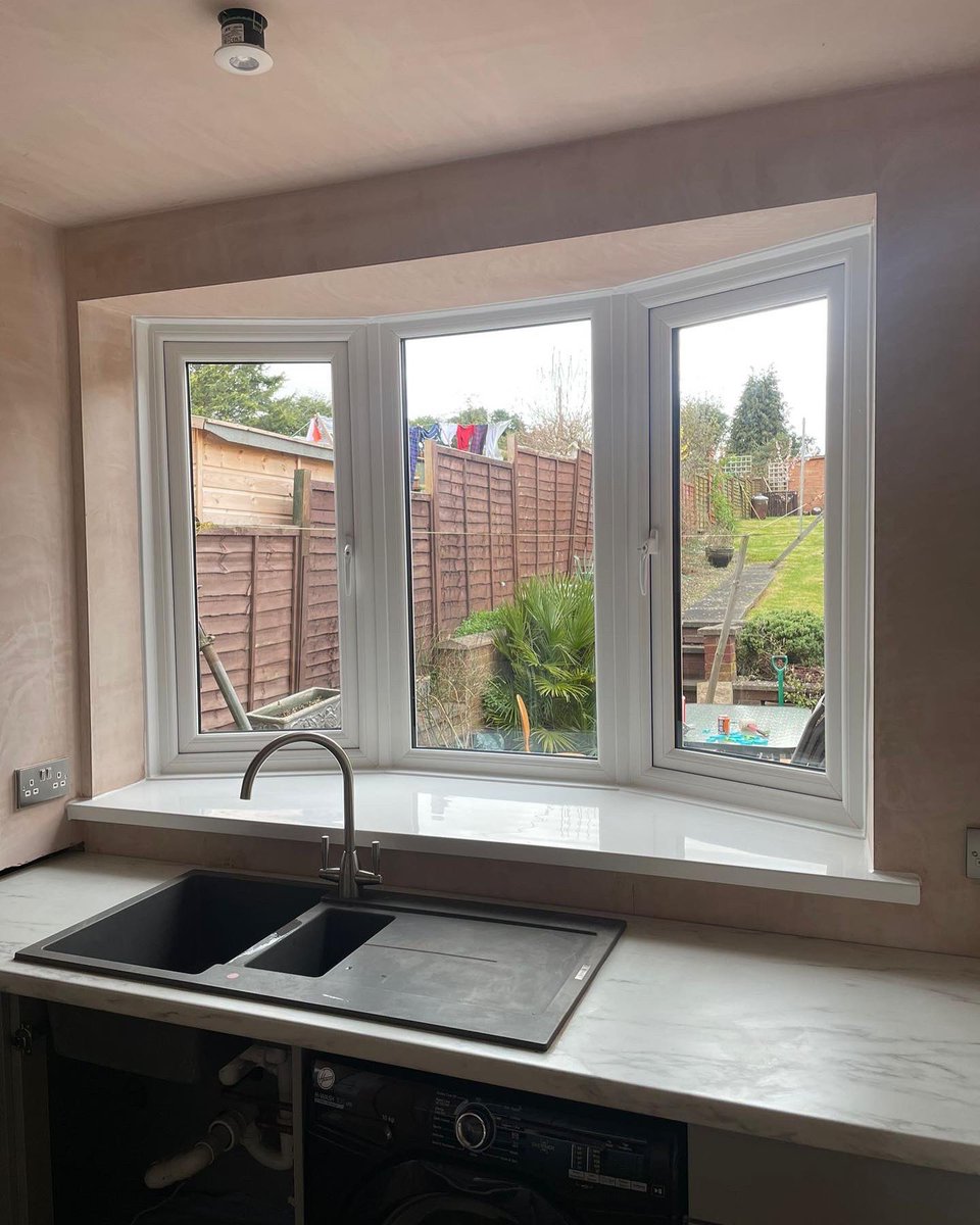 A bay window is a window space projecting outward from the main walls of a building and forming a bay in a room. By adding a window like this into a room such as a kitchen, a style like this can dramatically enhance a kitchen's appeal, value and design.

#worcestershirehour