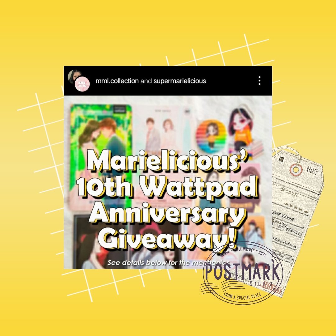 YhelStories's tweet photo. Hi! May on going giveaway po sa IG in celebration of Ate Yhel's 10th Wattpad Anniv kahapon 💛

Get a chance to win a His Promise &amp; Change Of Fate Book Bundle plus cutie yhel's stories' related merchs 😍 Just visit @/supermarielicious  or @/mm.collection on IG for the mechanics! https://t.co/gfxkdadR1a