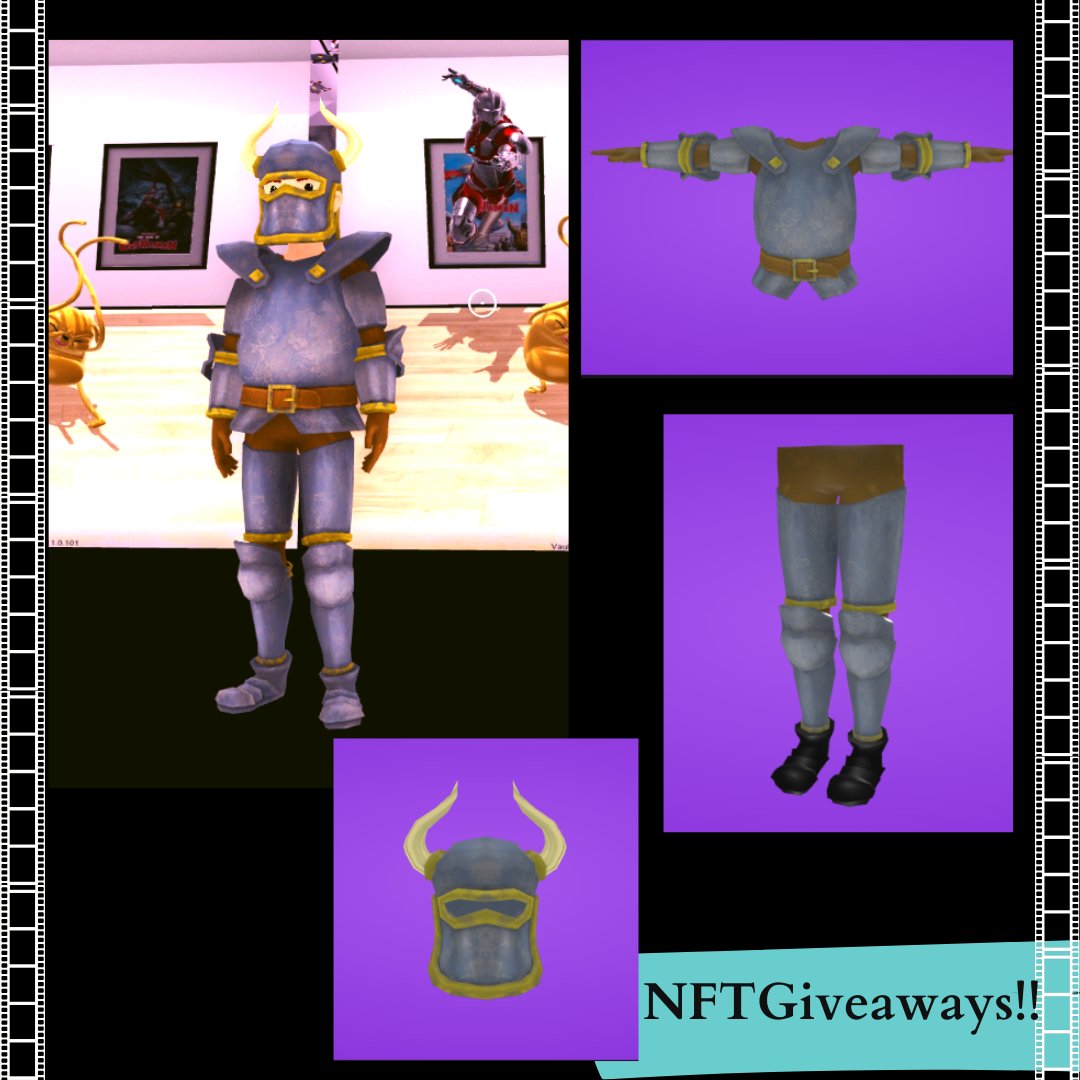 📢LEGENDARY  #NFTGiveaways 🔥

Sponsored by Awesome creator <a href="/andreus_as/">AndreusAs(💙,🧡)</a>  

we're giving:
✨3x Knightly Armor Suit🔥

3 Winners‼️🏆
✅❤️+ RT
✅Follow <a href="/Java_23_/">Java_dcl</a> <a href="/andreus_as/">AndreusAs(💙,🧡)</a> 
✅Tag 3 Friends
48hrs⏰
Get yours now⬇️
market.decentraland.org/accounts/0xa8c…