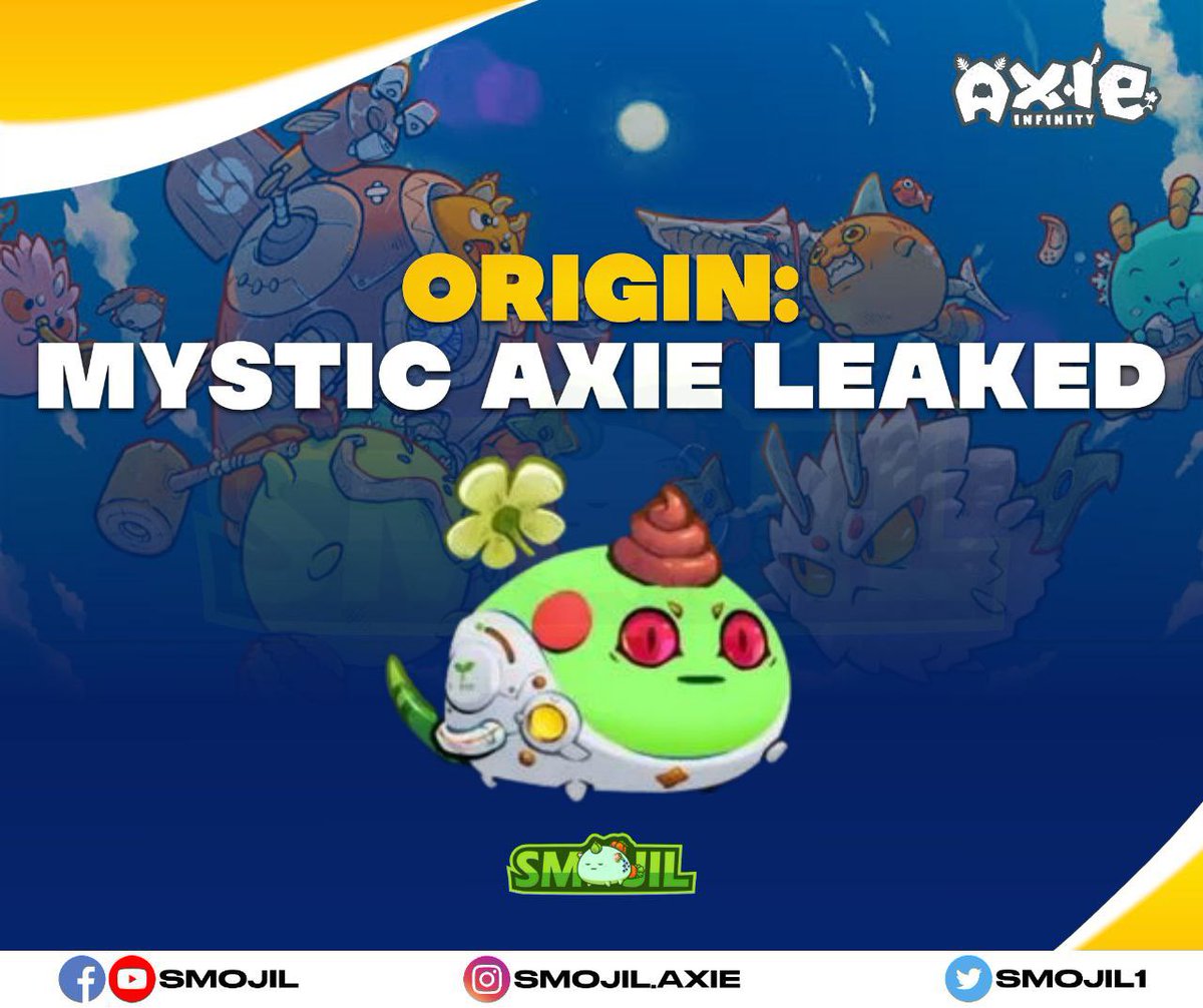 Smojil1's tweet photo. The 'Jihoz' Axie has just been leaked!💯

Follow us on:
IG: smojil.axie
Twitter: Smojil1
YouTube: Smojil
#axieinfinity #axiephilippines #axieinfinityscholarship #axies #axiescholarship #axie https://t.co/qOStJW6sJV