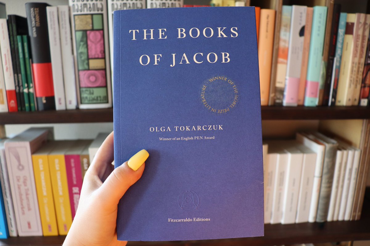 Właśnie ogłoszono krótką listę sześciu książek nominowanych do The Man Booker International Prize i znalazły się na niej „The Books of Jacob”! 👉 facebook.com/FundacjaOlgiTo…