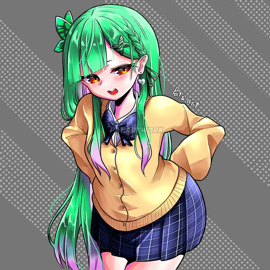 patartwork's tweet photo. A #Fanart of #Rushia from #Hololive ❤️❤️ https://t.co/KuhSr5Bcv2