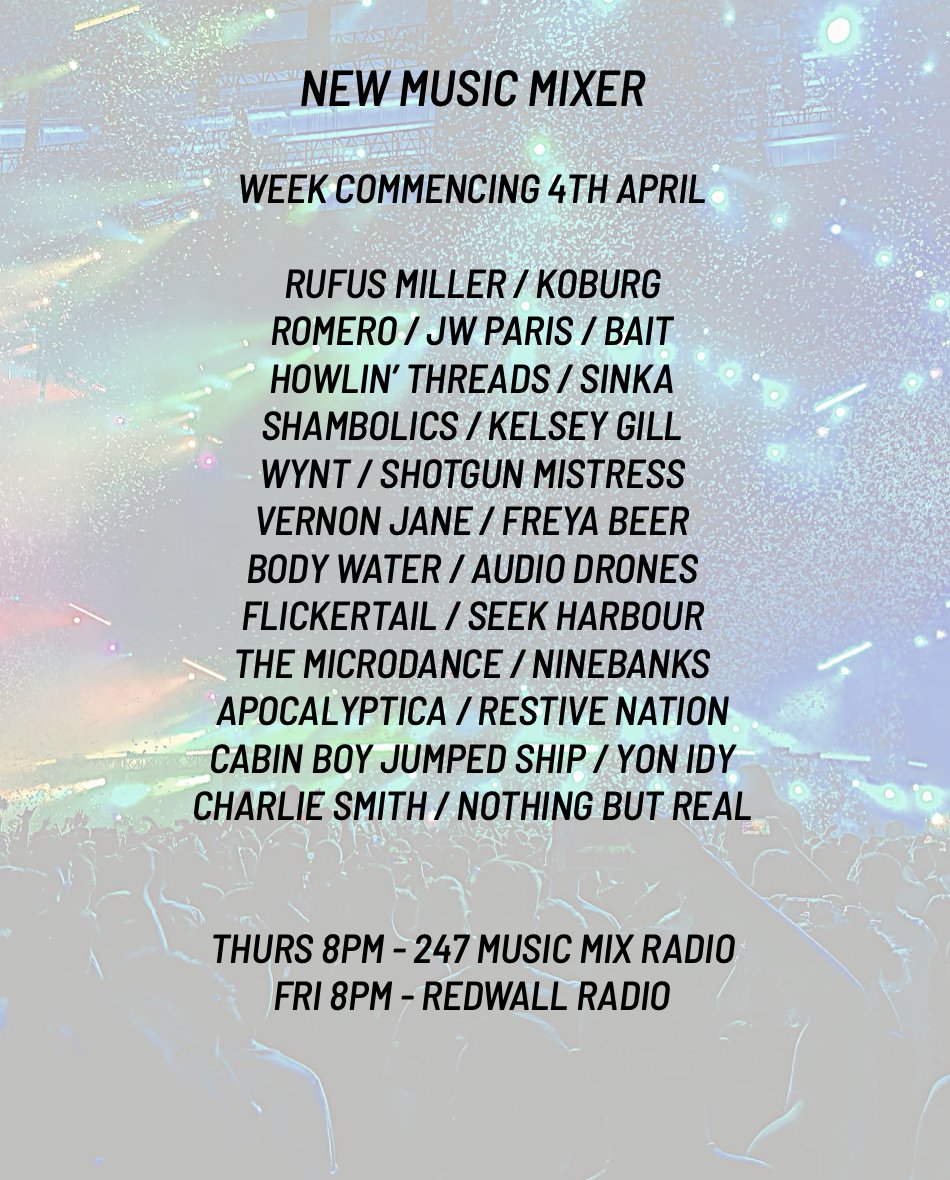 New Music Mixer tweet media