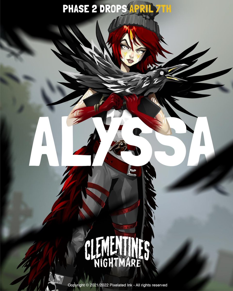 ClementinesGame's tweet photo. Welcome to the Neighborhood!

Character Spotlight: Alyssa

Coming Soon: April 7th, 2022

Did Alyssa's darkest desire to be on the winning side cause her heart to be easily twisted by the Nightmares?

#clementinesnightmare https://t.co/ug3uMULfJl
