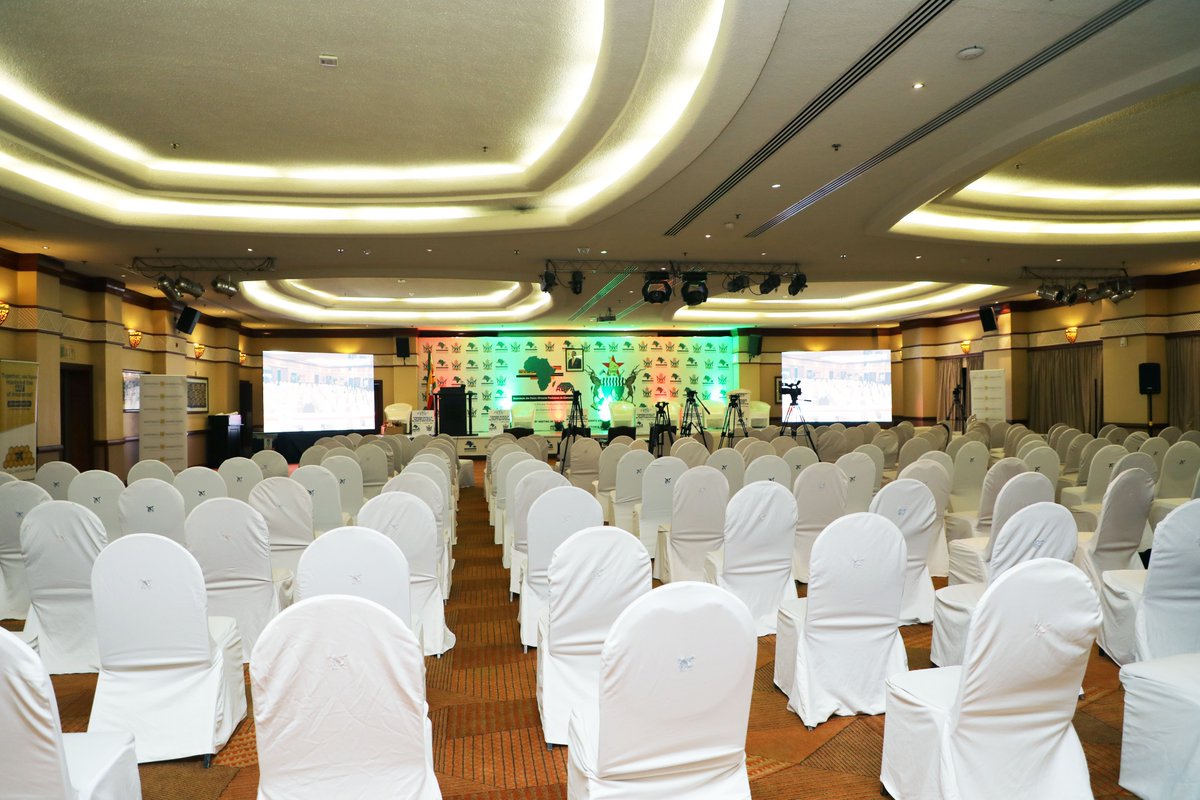 ZCDC_official's tweet photo. All is set for the official opening of the African Diamond Producers Association (ADPA) conference at Elephant Hills in Victoria Falls with His Excellency President E.D Mnangagwa set to kick ball rolling this morning. #diamonds #diamondsfordevelopment https://t.co/rP5B9BPS5b