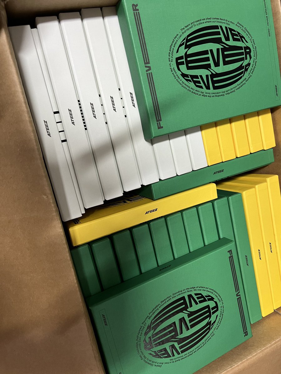 intokpopbulk's tweet photo. UNSEALED ATEEZ FEVER EPILOGUE ALBUM

1 BOX = 30pcs (10 Sets)
💵: 880php all in to kr add

2 BOX = 60pcs (20 Sets)
💵: 1,310php all in to kr add

✅: no pc and poster only
📍: PAYO!

💫 Mine or DM @swjndz
💫 Channel: https://t.co/PNdLWmmADE
💫 Proofs: https://t.co/EXTctOKoPa https://t.co/a6zXeO0yPe