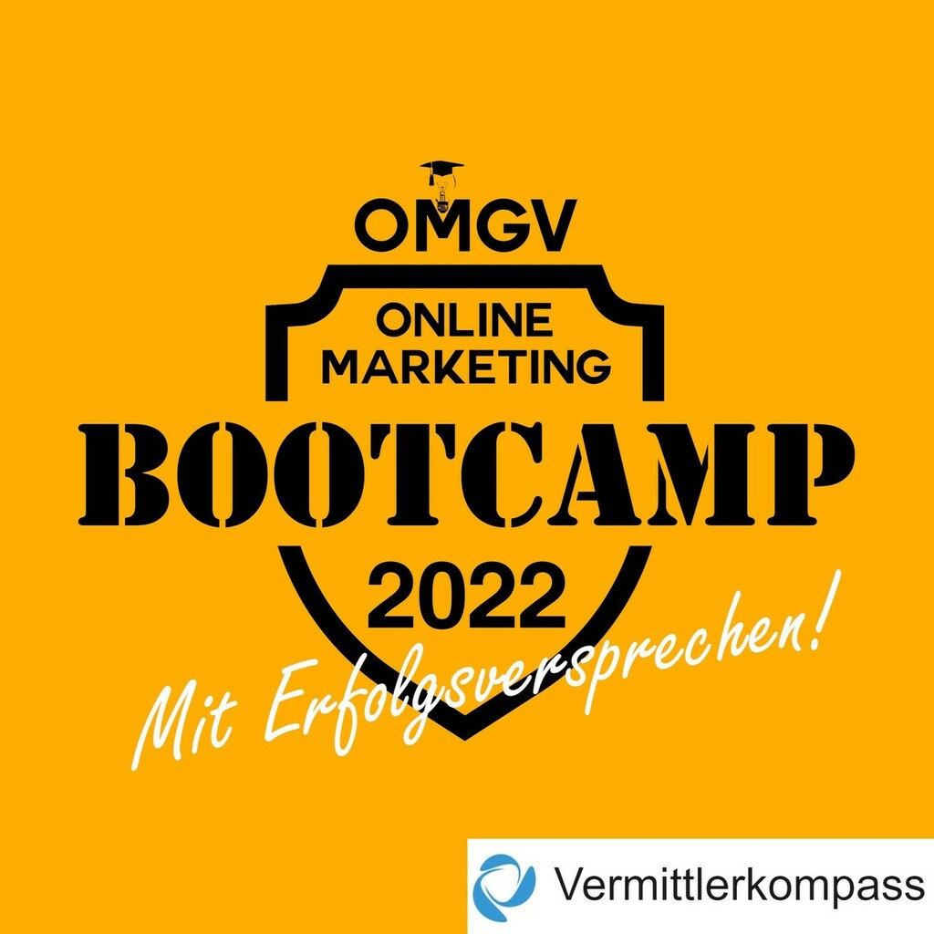🤩Endlich ist es soweit. Das #OMGVBootcamp startet heute wieder. Und damit bereits zum 7️⃣. Mal!

Das OMGV Bootcamp ist die älteste Webinarkonferenz in der #Versicherungsbranche und trägt in diesem Jahr den Untertitel "Mit #Erfolgsversprechen". Denn wir v… instagr.am/p/CcCeNMCMT-S/