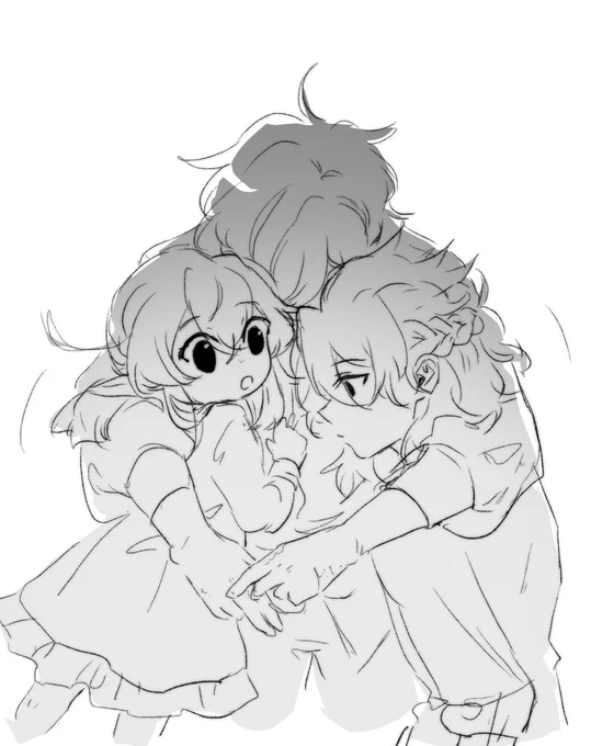 Bonus Albedo bcs huggies nice, huggies warm. 