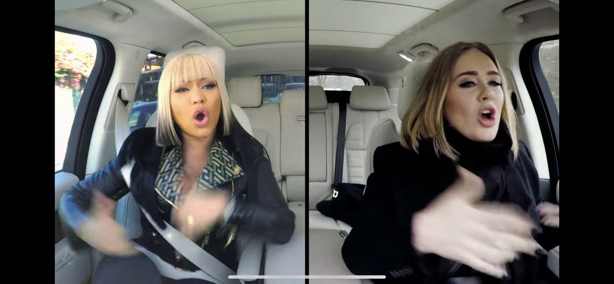 Same Energy.. a collab we certainly needed 😩🔥 #Queens #CarpoolKaraoke #NICKICARPOOL