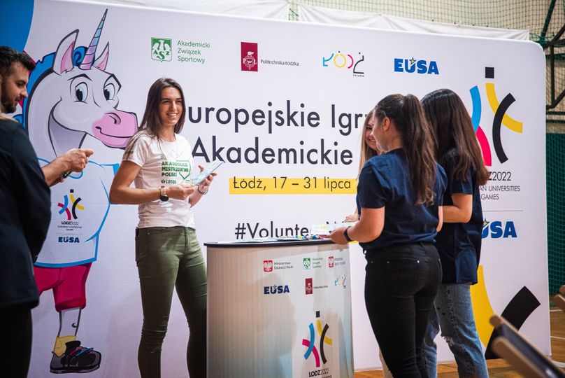 💪The European Universities Games in Lodz.
🎾🏈🏀⚽️🤸‍♂️🤼
One of the biggest university sports events this year, are being organised under the licence of the EUSA
➡️EUSA is partner in Erasmus+ Project Work for cause, serve for sport, which goal is to educate and equip volunteers