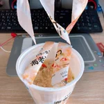 早く食べたいのに!フィルムの蓋開けたらこんなんなった