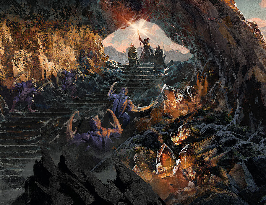 「Dive into The Art Of Grzegorz Rutkowski,」|IAMAGのイラスト
