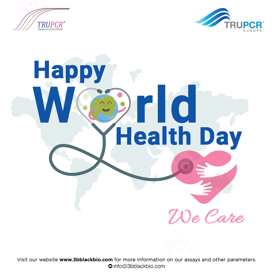 3B_BlackBio's tweet photo. A healthy body is the guest chamber of the soul; a sick, its prison!
Wishing You All A Very Happy World Heath Day!

Call - 755 407 7847 - 755 407 6518
Email - info@3bblackbio.com
Visit - https://t.co/iKHFWismcp

#3BBlackBio #TRUPCR #WorldHealthDay #OurPlanetOurHealth #worldhealth https://t.co/hnM0lEZiva