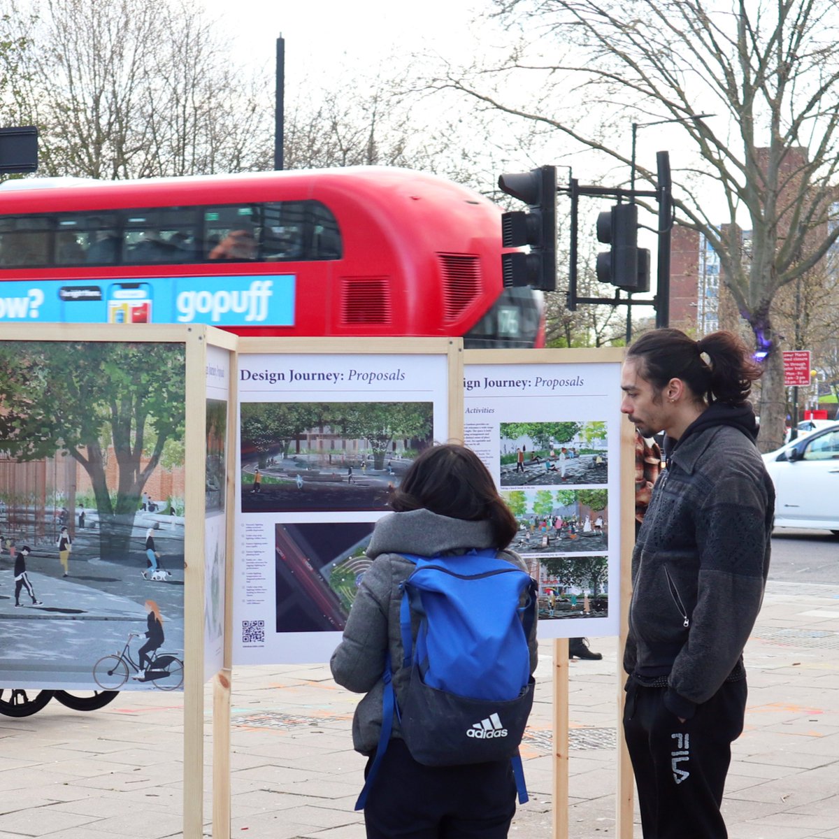 EmmaConsGardens's tweet photo. This time last week we were gearing up for our consultation event at Emma Cons Gardens. There's still an opportunity to see the design proposals for the new space and share your thoughts at https://t.co/oNQ08phngG. We'd love to hear from you! (Design proposals by Farrer Huxley.) https://t.co/3ulsz3LH2l