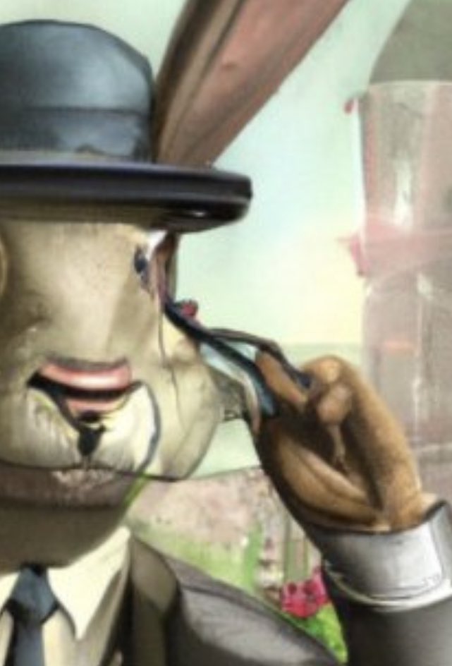 if you look closer, we're still deep in the "uncanny valley". 

IDK maybe this stuff will become pleasant to look at in a few years, but for now I won't let my kid near it