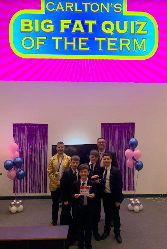 OACarlton's tweet photo. More photos from an amazing day at @OACarlton with Carlton's Big Fat Quiz of the Term! https://t.co/sxfy51DWsB