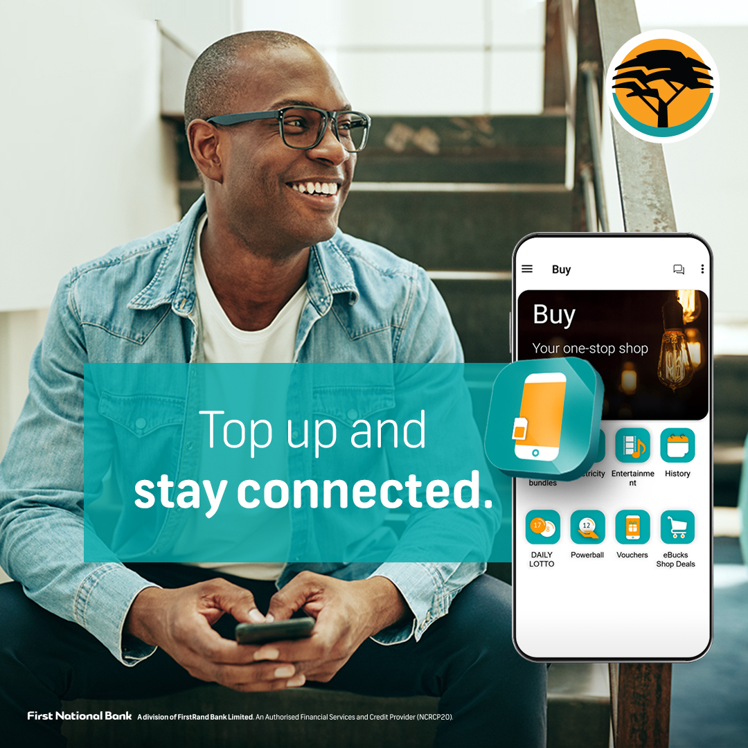 FNB South Africa on Twitter "Why pay 50 cents to top up when you can