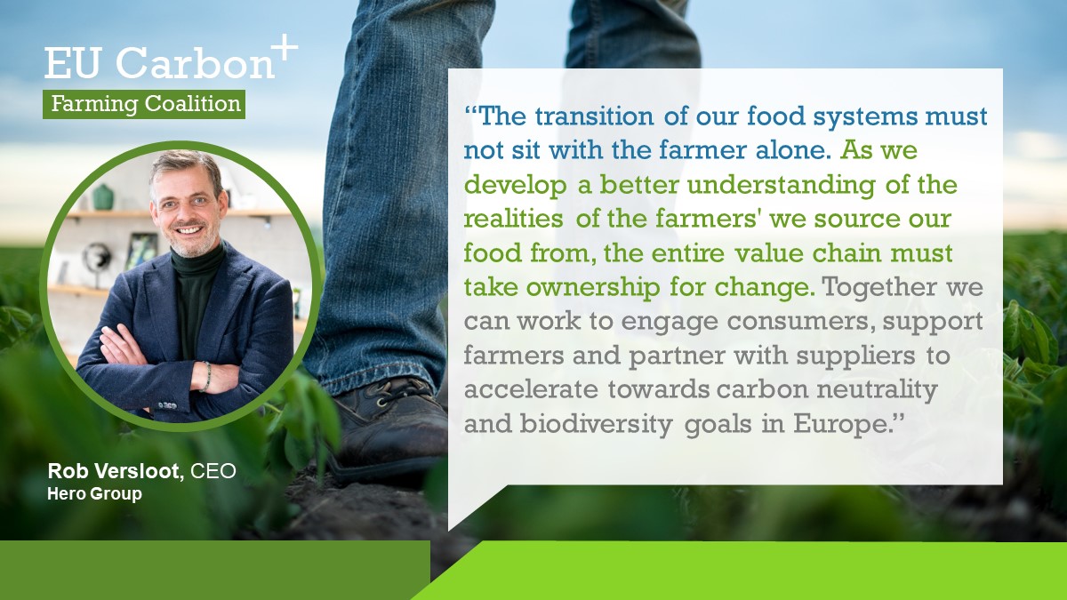 14 orgs across the food value chain joined forces to learn from farmers what are key challenges to adopt #climatesmart practices and design innovative solutions to unleash the #EUGreenDeal. Read more here <a href="/wef/">World Economic Forum</a> # #EUCarbon+Coalition bit.ly/3uMnlcQ