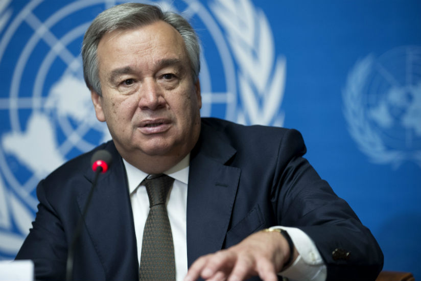 NewTimesRwanda's tweet photo. António Guterres: The Genocide against the Tutsi was neither an accident nor unavoidable. 

As we remember the bloodshed 28 years ago, we must recognize that we always have a choice:

To choose humanity over hatred; compassion over cruelty; courage over complacency. #Kwibuka28 https://t.co/VFWGHpxkdv