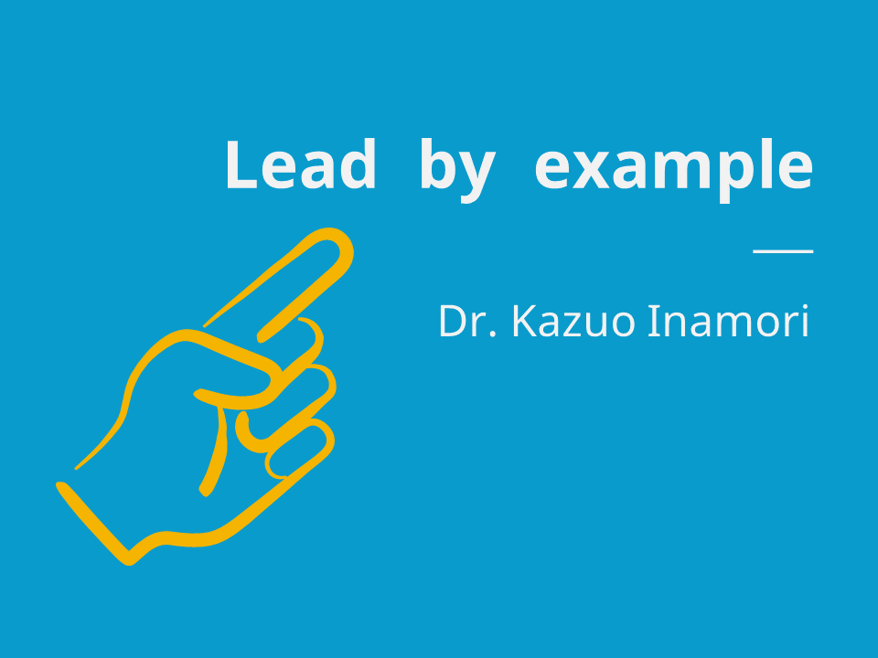 We cannot capture people's hearts unless these words are accompanied by action.

Dr. Kazuo Inamori #motivationalpost #KyoceraPhilosophy