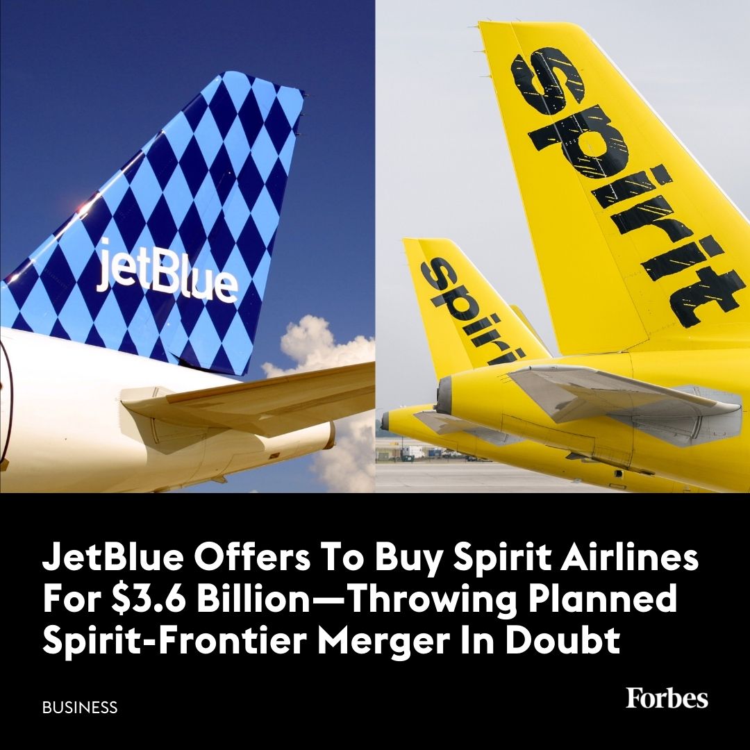 Forbes on Twitter "JetBlue on Tuesday made a nearly 3.6 billion