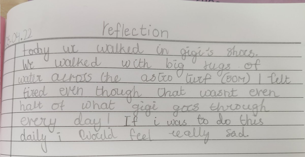 Year 5 Community Service  Assembly focussed on SDG 6 through the real life story in Water Princess. Class discussion, student reflection on their activity walk for water.
#TBSDelhi #Year5 #SDG6