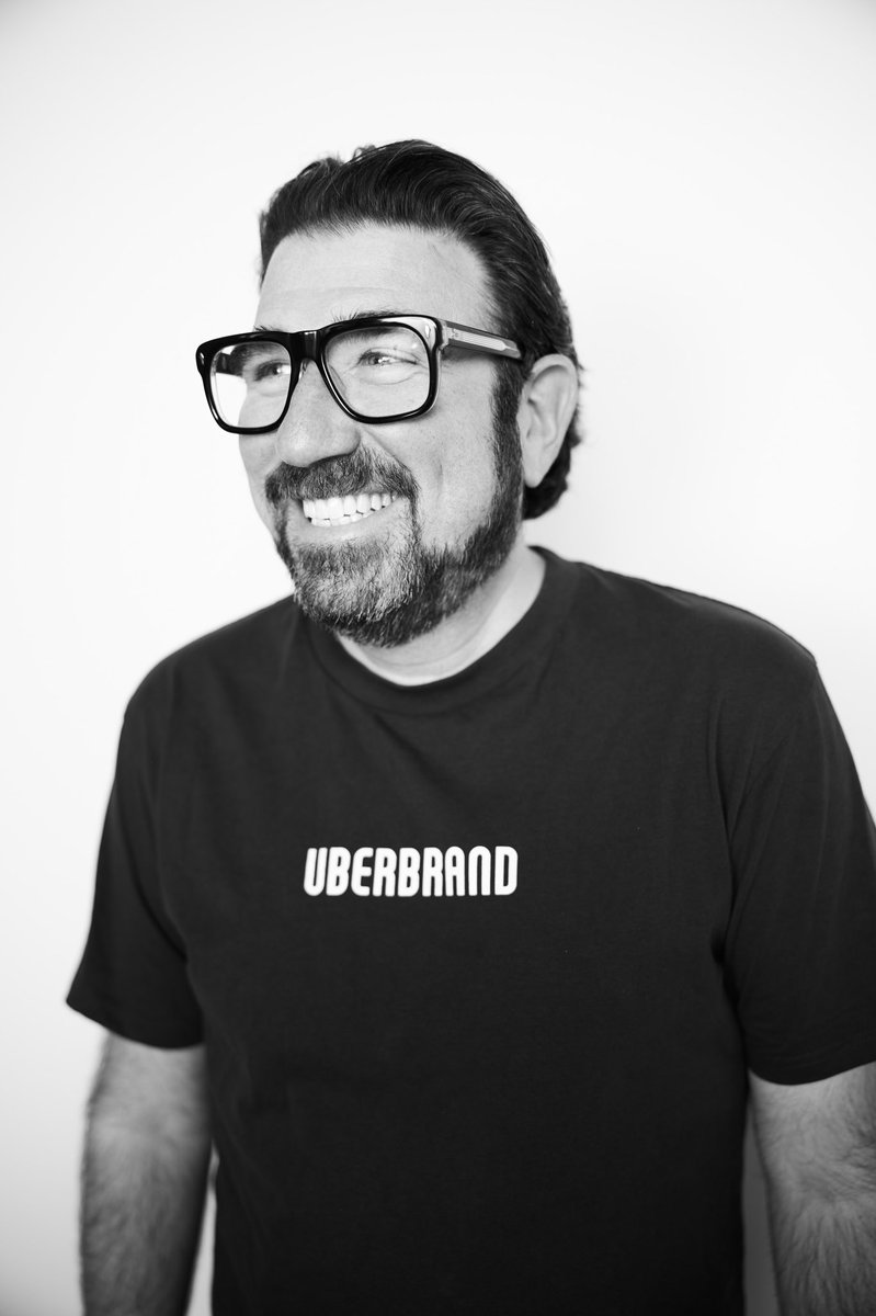 uberbrand's tweet image. We’ve been busy building new brands of all shapes and sizes and reshaping the way existing brands engage.  It’s led us to think deeply about own identity in market.The sum of many individual pieces, our new brand ID emerges to make one single, powerful logo. Meet Dan our founder.