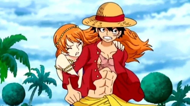 daily lunami 👒🍊στο X: just the moments when nami cries for
