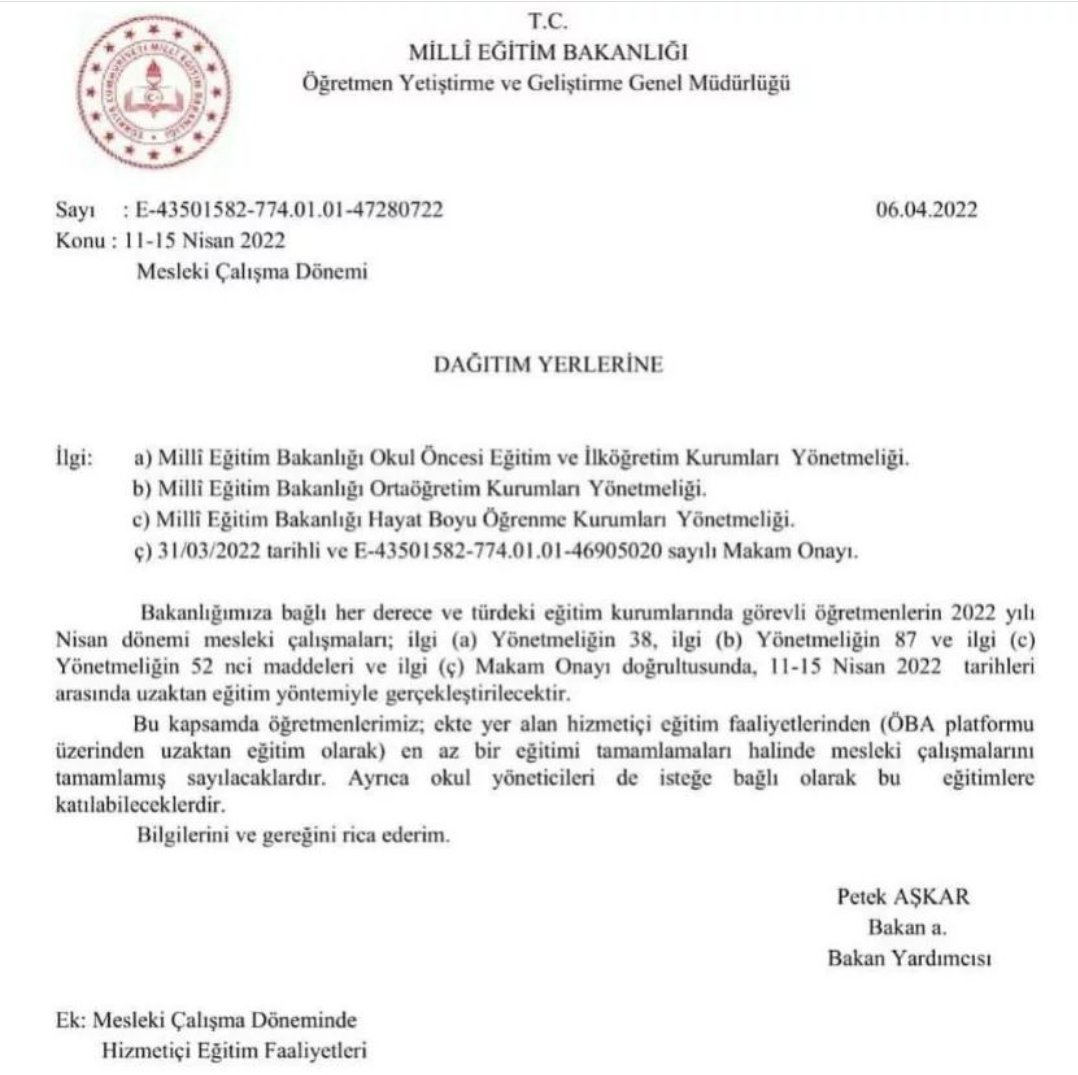 Öğretmenler Sayfası tweet media