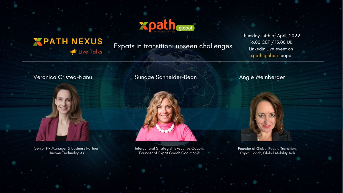 xpath_global's tweet photo. If you are a player in the global mobility industry, join our discussion on this topic and share your thoughts at our upcoming Xpath Nexus event!
π
Put it on your agenda, next Thursday, April 14th!
#globalmobility #xpathnexus #Livestream #event
https://t.co/xsmbOWFoRt https://t.co/SD3uDMccJJ