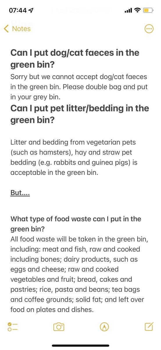 MrMarkDavies's tweet photo. Couple of quotes from @TraffordCouncil which seem to contradict slightly, you can put meat and bones in the green bin, feces from vegetarian pets but not cats and dogs that eat non vegetarian food.. 

Can’t put cat/ dog waste in a green bin.. 

#BinGate https://t.co/Bnf6ITr2Im