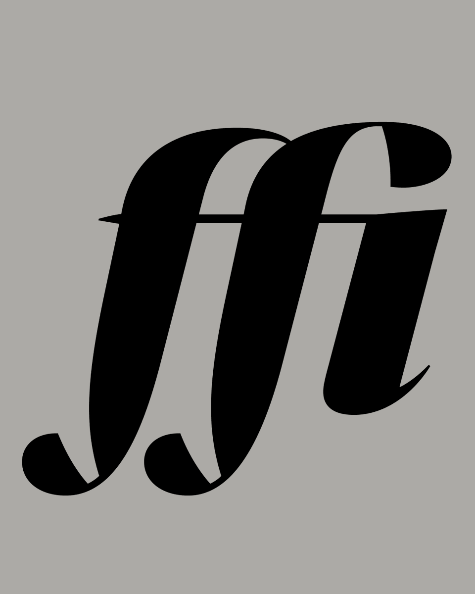 fontwerk's tweet photo. Nice ligatures, aren’t they? Whether you agree or not, that’s what the typeface is called. #NiceTypeface #Typography https://t.co/uQ7IGIfWgr