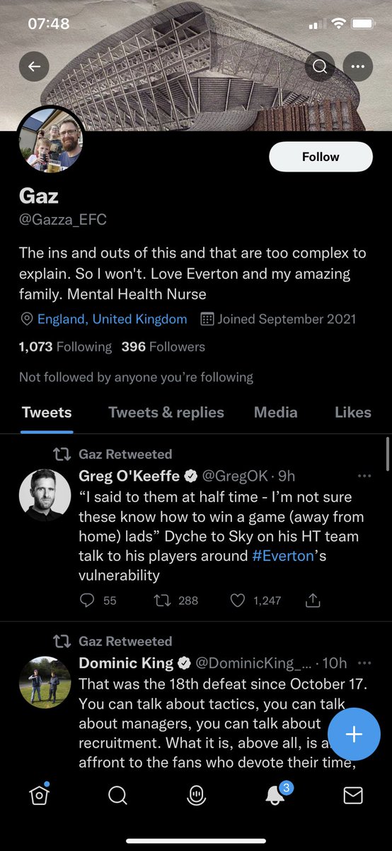 ailishmccarronx's tweet photo. Another Twitter troll. Making comments about someone’s appearance when he is a mental health nurse and also a father🤣🤣 bizarre behaviour, I hope ur okay hun x https://t.co/JfSvpH8ED6