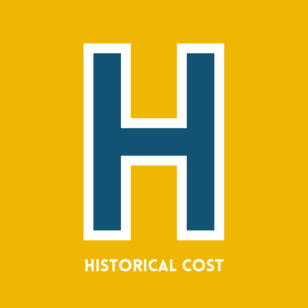 thinkaccompt's tweet photo. Historical cost is what your company paid for an asset when you originally bought it. That cost is verifiable by a receipt or other official record. It's a static snapshot of asset value at the time of purchase and provides no measure of how value may have changed over time. https://t.co/6DEQShYbnx