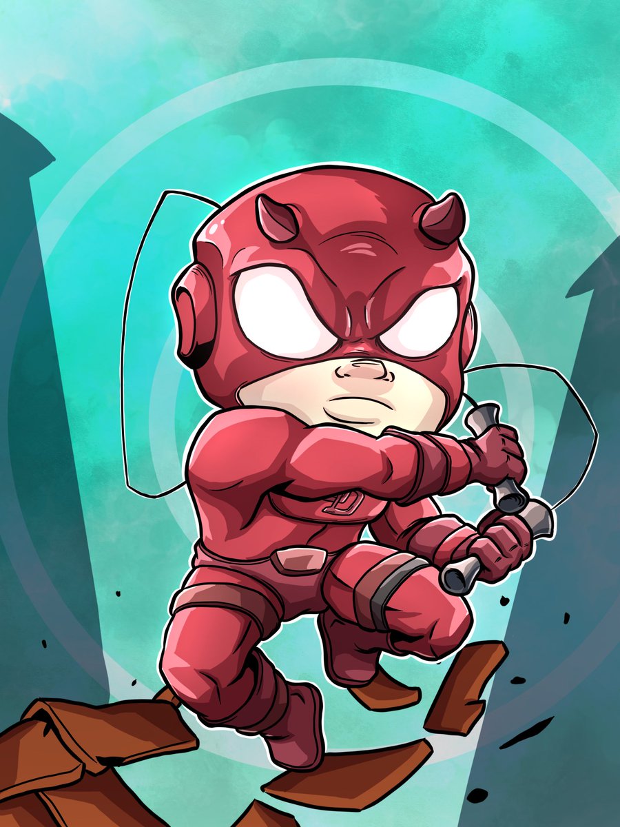 Holy crap, these giveaways are real?!?  Thanks so much <a href="/CHAV_nft/">Chibi Heroes And Villains</a> for this Daredevil, amazing art as always!!!