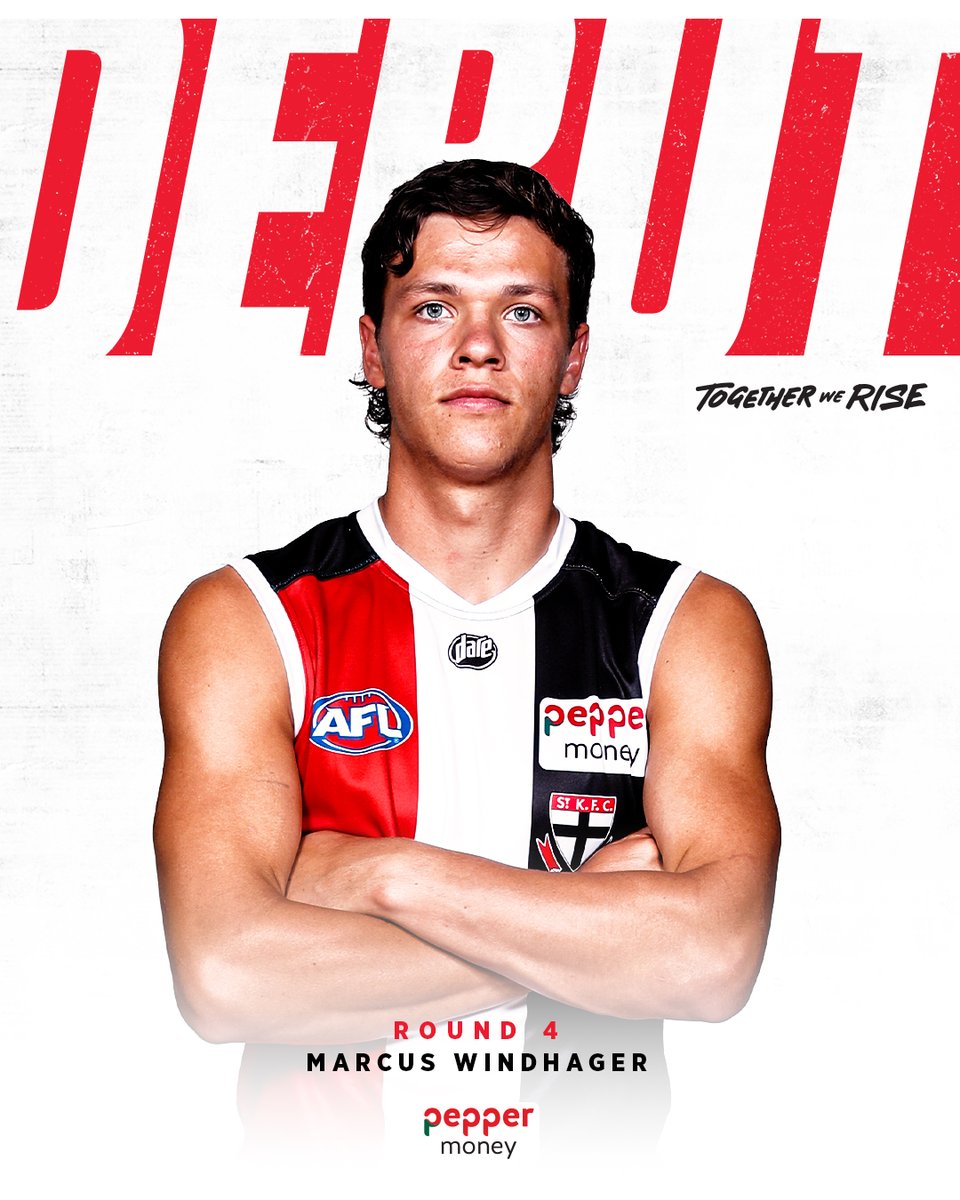 Marcus Windhager will make his debut on Sunday against the Hawks 😇

📰→ stk.lt/3DPnG2P