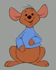 today's lil' dude of the day is roo from the winnie the pooh movies!! (he/him) 
