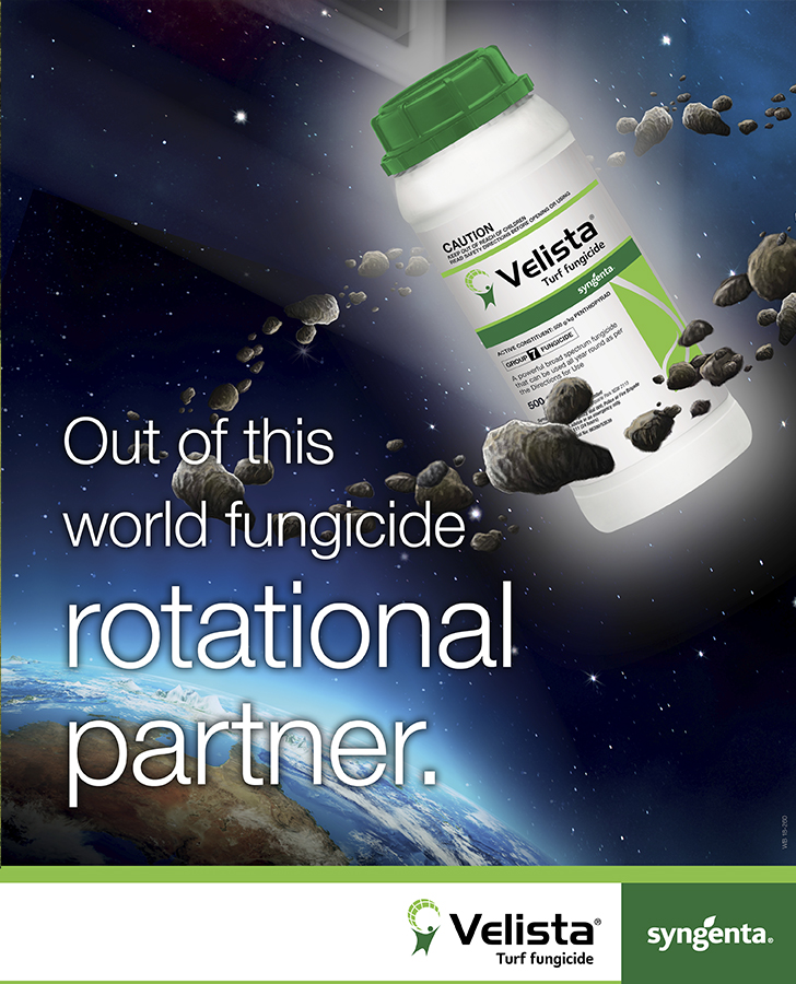 SyngentaTLAsia's tweet photo. Did you know that VELISTA Turf Fungicide prevents Fairy Ring, Dollar Spot, Curvularia Blight, Large Patch and Pink Patch? These are common found turfgrass diseases in tropical countries like Singapore.

Find out more here: https://t.co/JLRW4cMr1f https://t.co/VsNDricB9n