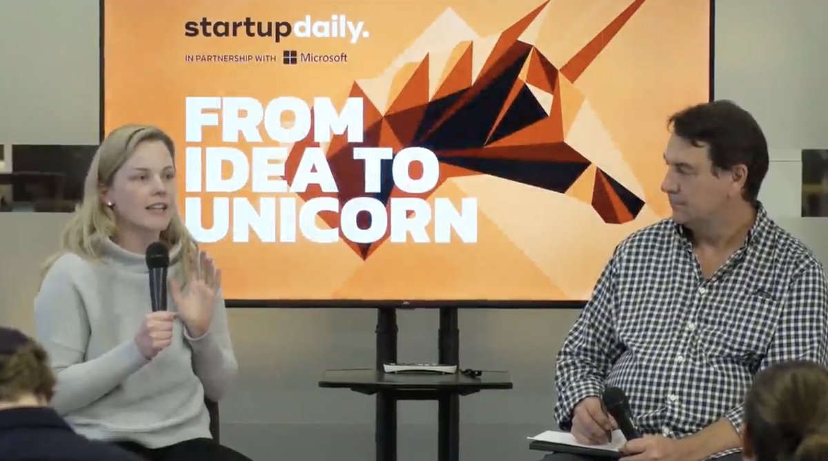 What we look for in companies when we invest at <a href="/TidalVC/">Tidal Ventures</a>: Founders that hustle; Game-changing products; Compelling business model; Markets with tailwinds; Seed phase ready; Global appeal - <a href="/georgie_turnr/">Georgie Turner</a> 

startupdaily.net/idea-to-unicor…