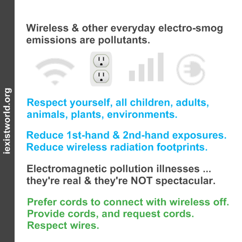 iexistworld's tweet photo. Electrosmog awareness. As soon as you know, you're part of the solution. #WorldHealthDay #HealthierTomorrow https://t.co/4XJRHRfUUl