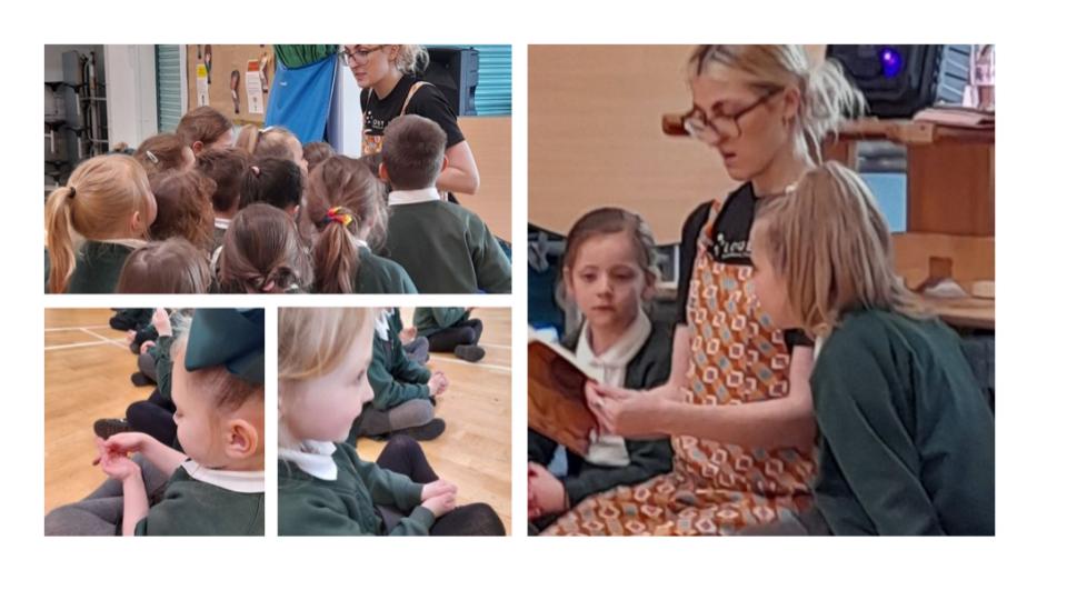 michell41904044's tweet photo. We had a great time this afternoon learning about myths and legends with the Welsh storyteller Louby Loo. #curriculumforwales https://t.co/iIesH2PIjW