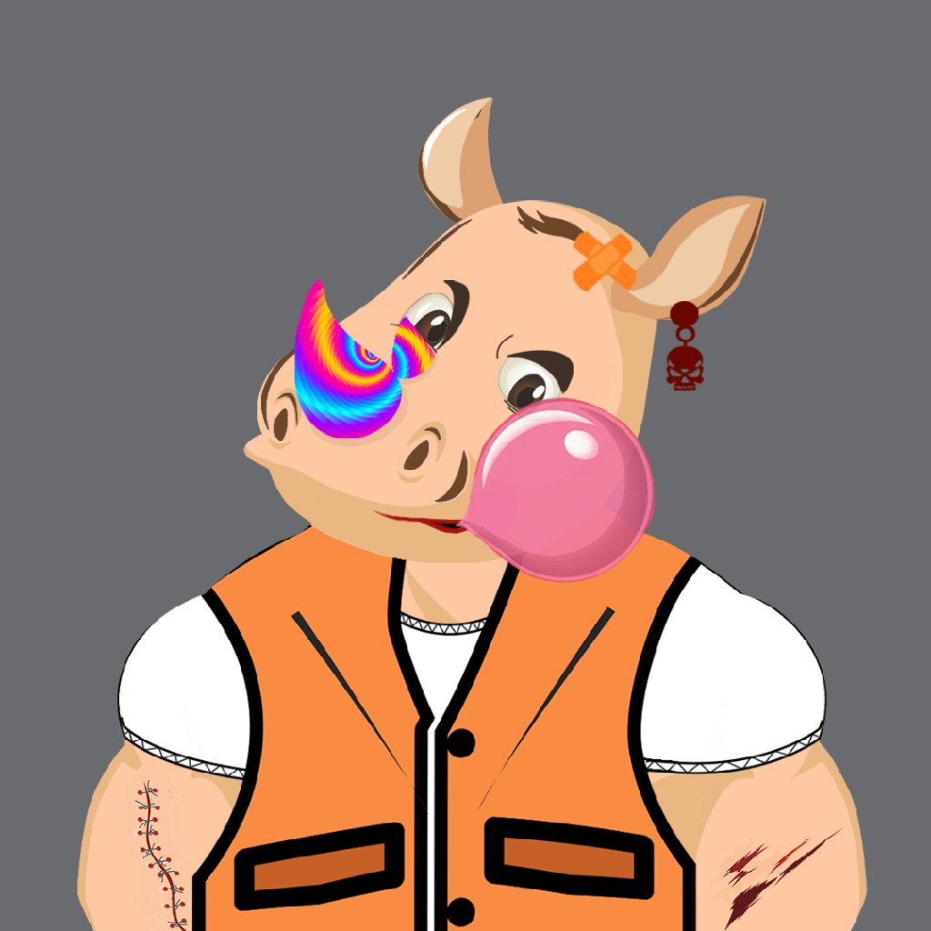 WittyRhinoClub's tweet photo. This guy's rocking look and muscles are amazing!😇 

Want to join the Witty fam? We're giving away 25 new WL spots to our loyal supporters🙏

To enter:
1⃣ Follow @WittyRhinoClub 
2⃣ RT + ♥
3⃣Tag 2 friends
4⃣Make sure you're in Discord: https://t.co/aygxlicOnJ

#NFTs #NFTGiveaway https://t.co/xSJKueaFTp