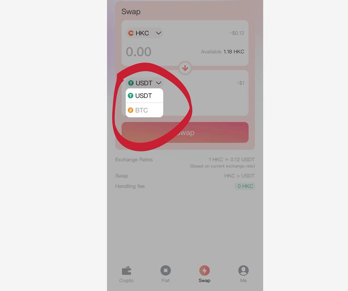 OneCashWallet's tweet photo. #OneCashWallet now supports 2 pairs for Swap🥳

✅HKC➡️USDT
✅HKC➡️BTC

OneCash currently charges a handling fee as low as  0.002% on swaps. 😍😍

Try out the fastest swap now!👇
https://t.co/QaSQBr7buu

#HKC #stablecoins #RD https://t.co/qCIMOJ85VQ
