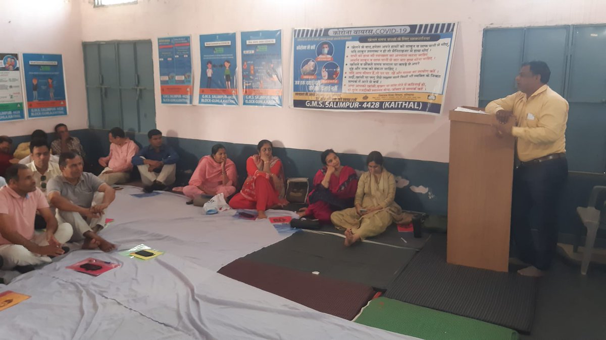 DeeoKaithal's tweet photo. FLN Introduction session in FLN Training camp - 06 
Block Guhla (Kaithal) KRP - Upinder Shukla https://t.co/GEuzAoRp82