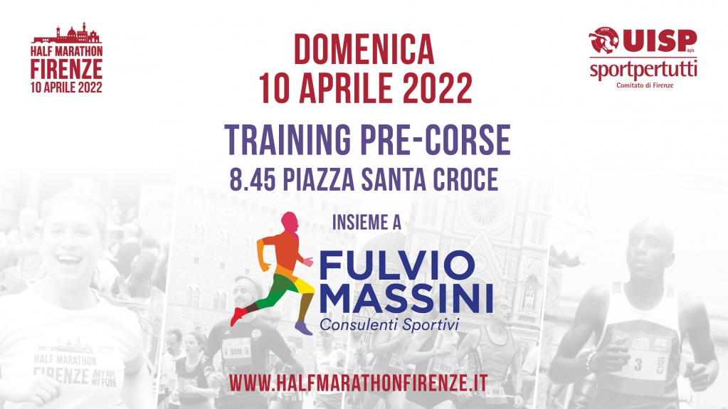 HMFirenze's tweet photo. Un buon training pre-gara è già una buona partenza! 😉
Domenica 10 aprile 2022 
alle 8.45 in Piazza Santa Croce ci scalderemo alla grande insieme a @fulviomassini #halfmararathonfirenze https://t.co/yr19ZReSHE