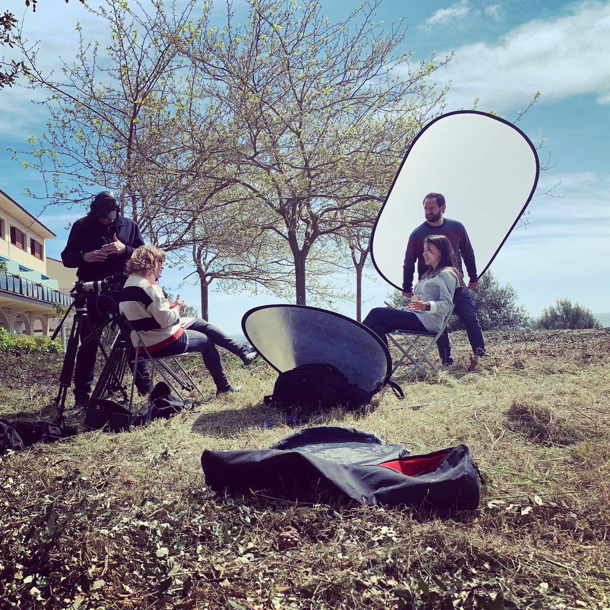 entrearbres's tweet photo. 📣Entrearbres aquesta setmana ha sigut un dels actors que formem part del rodatge 🎥 que està preparant @tv3cat pel programa de @30minuts sobre “La gestió forestal”🌲i que s’emetrà al juny 📆 https://t.co/qGGW41Taez