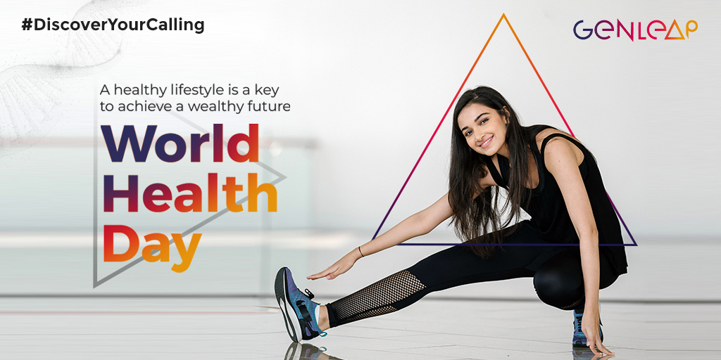 GenLeapOrg's tweet photo. Taking care of your physical and mental wellbeing is crucial for flourishing in any field. Wishing you all a Happy #WorldHealthDay
#healthylifestyle #StayHealthy #HealthIsWealth #health #GENLEAP #DiscoverYourCalling #Trivantage #Upskill #Learning #PersonalGrowth #LifeCoach https://t.co/yLsyaCRnLd