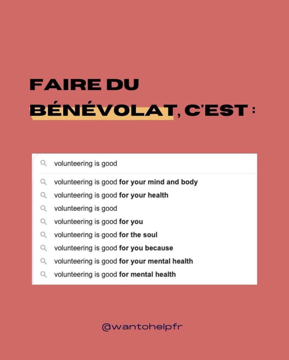 Wantohelp_'s tweet photo. #POV : tu veux faire du bénévolat et tu doutes 🤓

#wantohelp #whelper #benevolat #solidaire #benevole #solidarite #engagement #association #charity #mediaengage #jeunesse #volunteering #google #wantohelpfr https://t.co/Y7xWhJvJVT